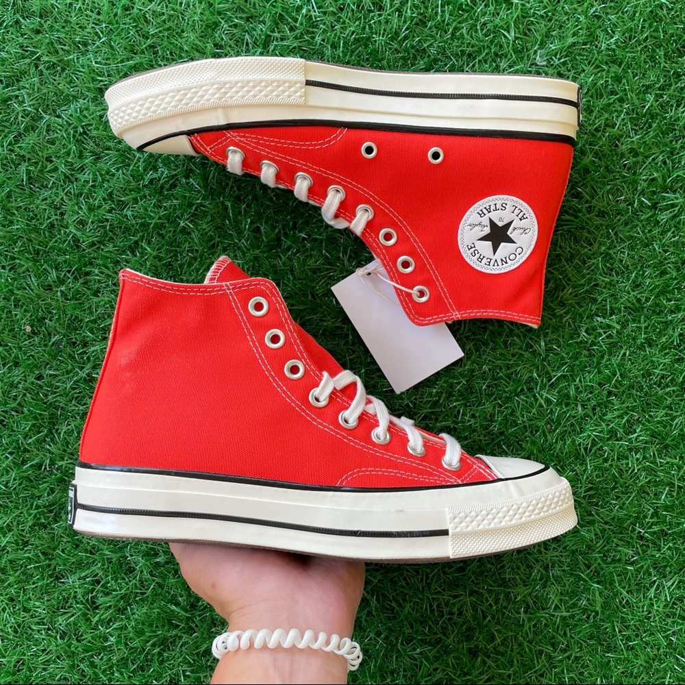 Converse All Star Chuck Taylor Chuck 70 Hi Orange - Picture 1 of 6